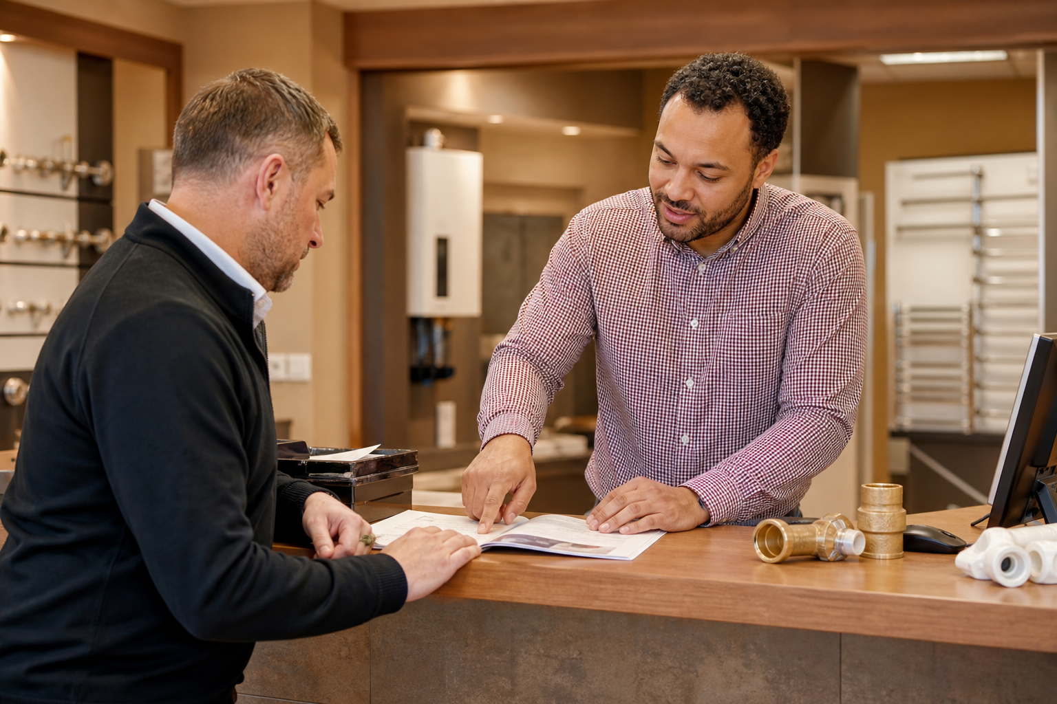 Trade account management service